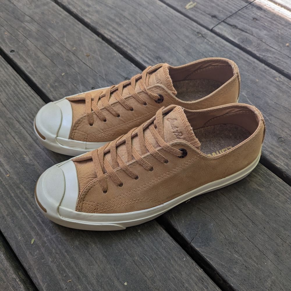 Converse Jack Purcell Tortoise Low Nu-buck Acorn 5.5M / 7.0W